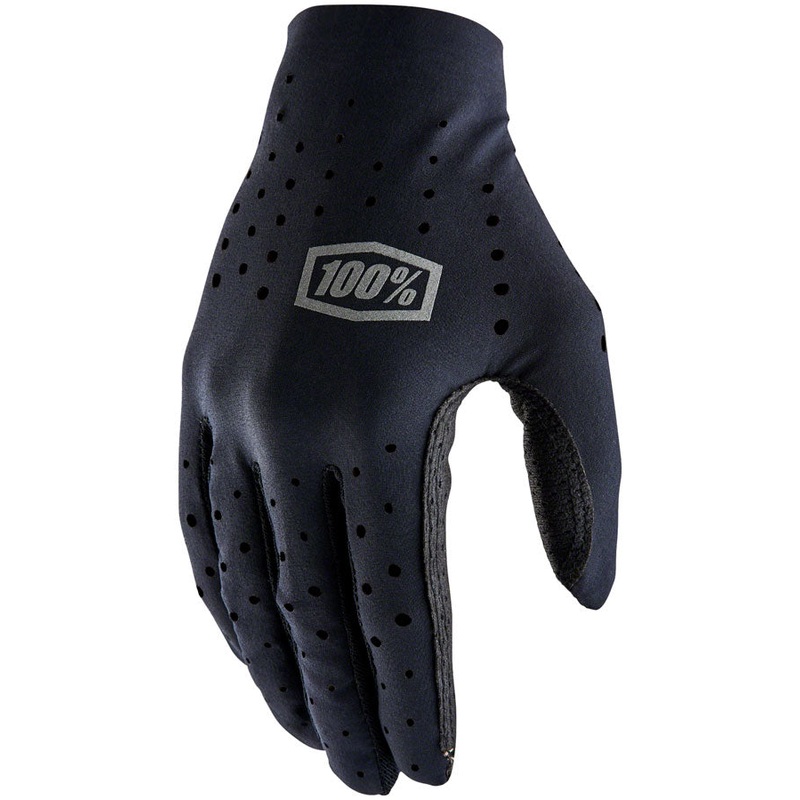 100% Sling Gloves – Black Full Finger X-Large