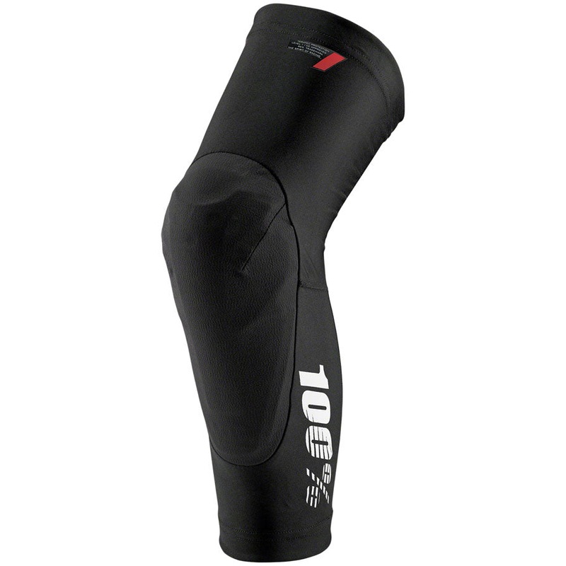100% Teratec Knee Guards – Black Large