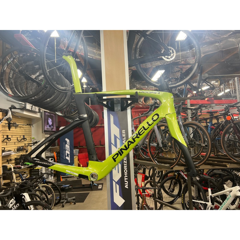 2023 Pinarello Dogma F Electro Lime Frameset Size 56