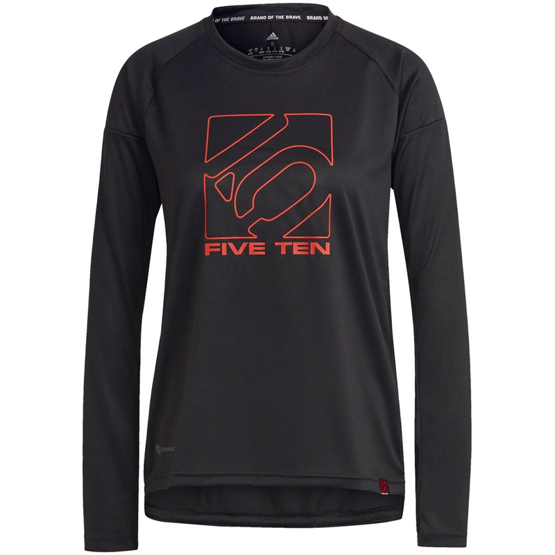 Five Ten Long Sleeve Jersey – Black Womens Large