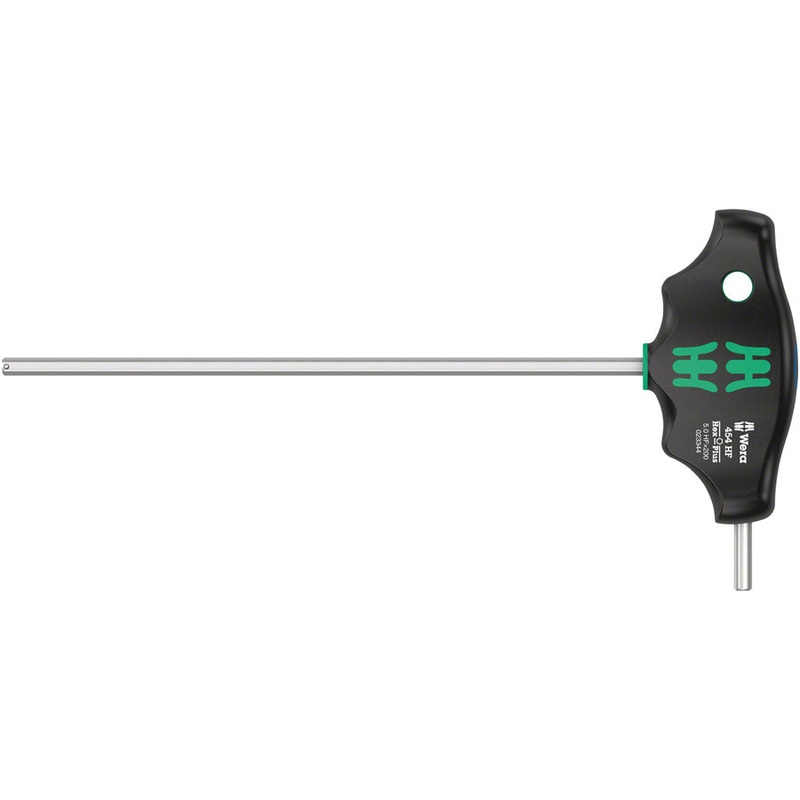 Wera 454 HF T-handle hexagon screwdriver Hex-Plus holding function 5 x 200 mm