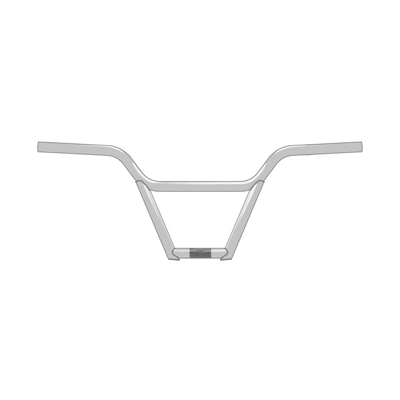 WeThePeople Flowcash BMX Handlebar Diameter: 22.2mm 28.7″ Rise: 9.75″ Chrome