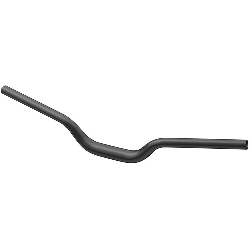 Zoom Riser Handlebar – 60mm Rise 31.8mm Clamp 700mm Width Black