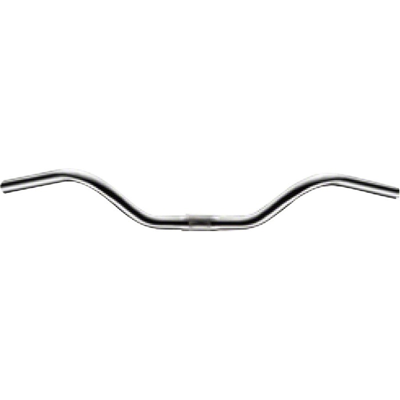 Zoom Cruiser Handlebar: 570mm Wide 66mm Rise 43 Degree Sweep 25.4 Diameter